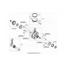 Abverkauf Beta RR350RC 24 4T Kurbelwelle/Kolben/Ausgleichswelle 2