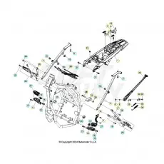 Versand Am Gleichen Tag Beta RR125 LC R 24 Rahmen Zubehör