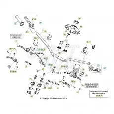 Begrenztes Angebot Beta RR390 25 Lenker/Armaturen