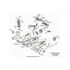 Ausverkauf BetaEVO250 Factory 22 Schwingarm/Federbein