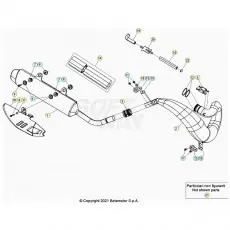 Angebot Beta RR300 23 Auspuffsystem