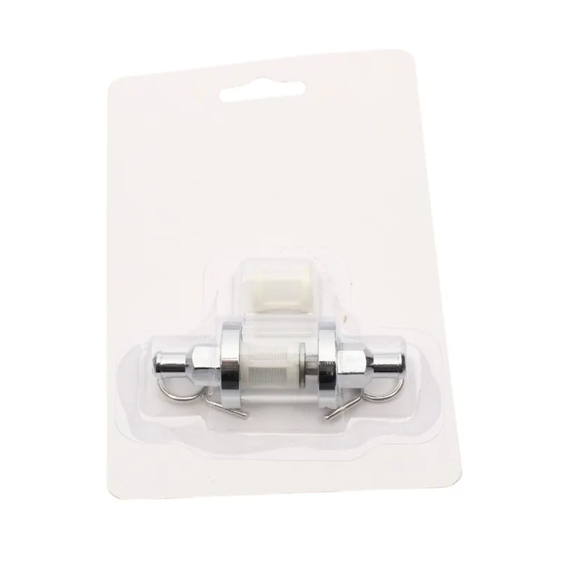 Filtro benzina filtro carburante vetro cromato 8 mm Mega-Angebot