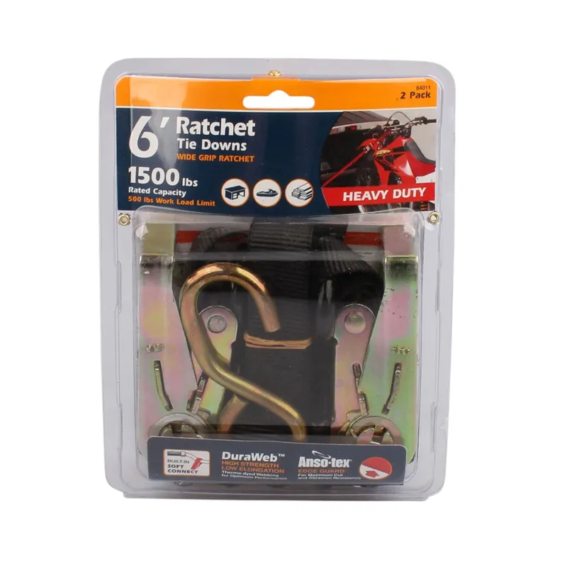Lashing strap set with ratchet black 180 cm Jetzt Kaufen