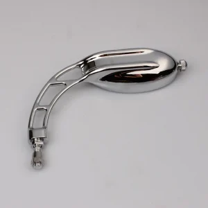 Heißes Angebot Miroir rétroviseur chopper gauche universel M10 fil métal chromé