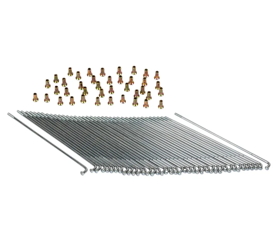 Echt Kit raggi anteriori 19 "m zinco nipplo per Kawasaki H1 500 H2 750 Z 900 # 41027-042