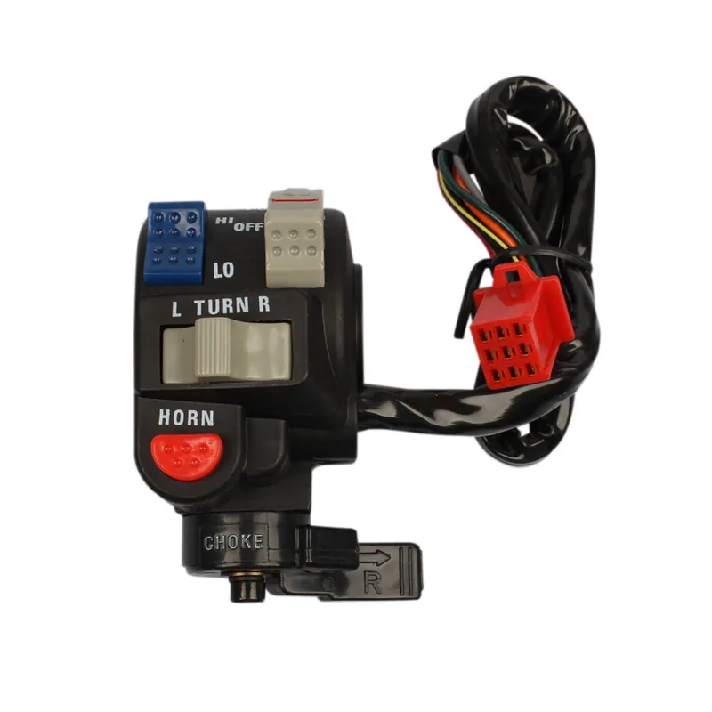 Versand Am Gleichen Tag Interruptor de manillar izquierdo para Kawasaki KLR 650 # 46091-1418