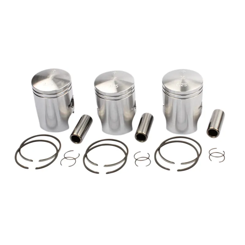 Set pistone maggiorato 0.25 mm per Kawasaki KH 250 S1 250 Mach 1 Knallerangebot