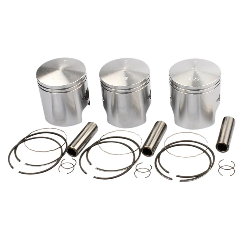 Finale Aktion Set pistone maggiorato 0.25 mm per Kawasaki KH 400 S3 400 Mach 2