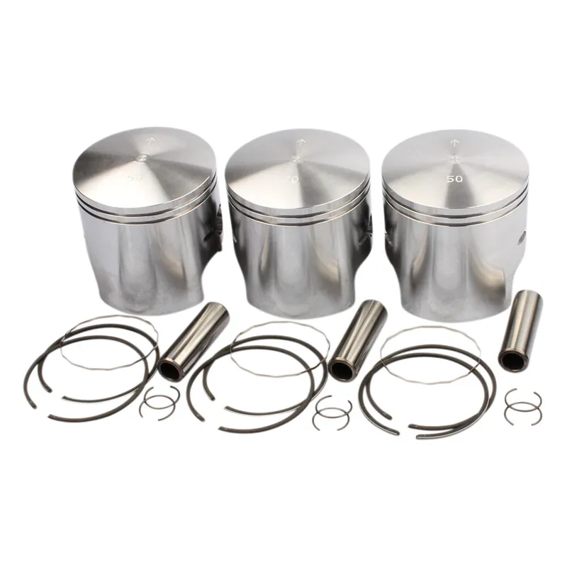 Finale Aktion Jeu de pistons surdimensionnés 0,50 mm pour Kawasaki H2 750 Mach 4