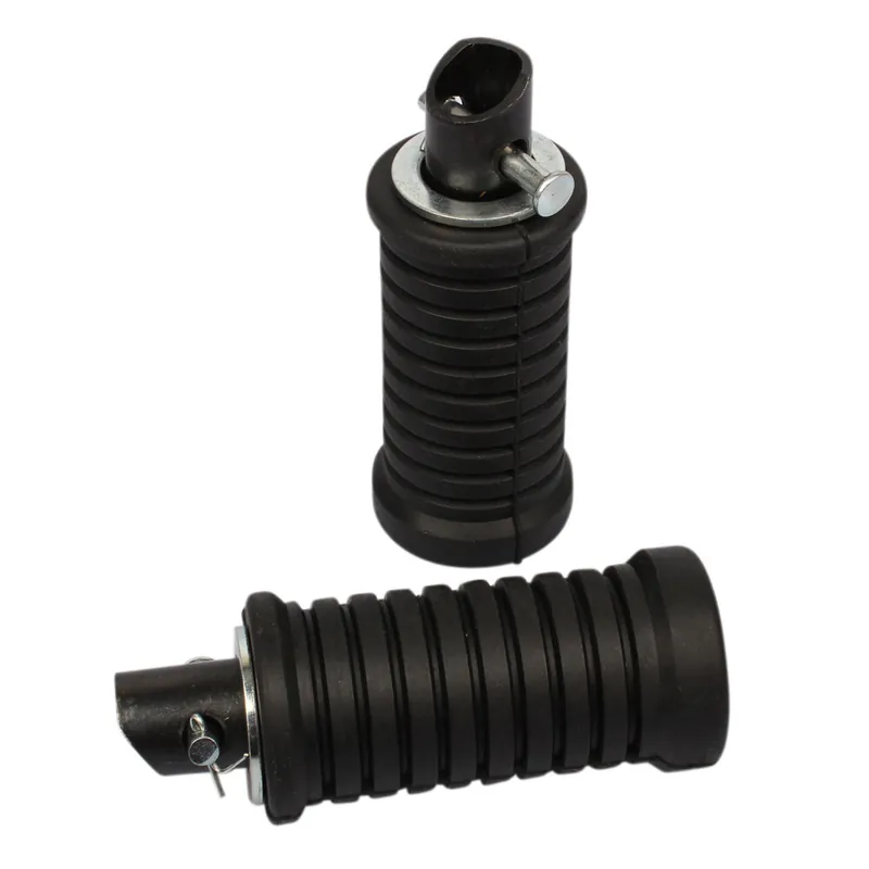 Bestpreis Fußrastensatz schwarz hinten für Kawasaki Z 440 750 900 1000 # 92076-027