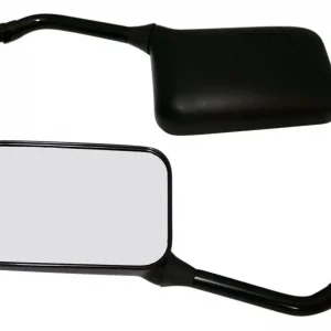 2x Specchio retrovisori breve per Suzuki GSX 250 400 550 1100 GS 500 650 Zertifiziert