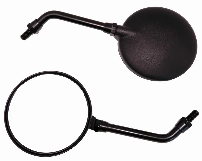 2x Rétroviseur Miroir pour Kawasaki Z1 900 650 750 1000 1100 56001-1011 Neuheit