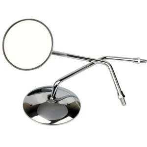 Garantierte Lieferung 2x Rétroviseur Miroir pour Kawasaki Z 1 900 1000 650 EN 500 450 EL 250 KLX 250