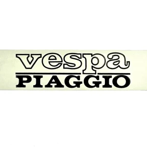 Piaggio Vespa Ciao + Bravo / Aluminium Aufkleber - Emblem Schriftzug Tank Logo Plakette Schild Sonderangebot