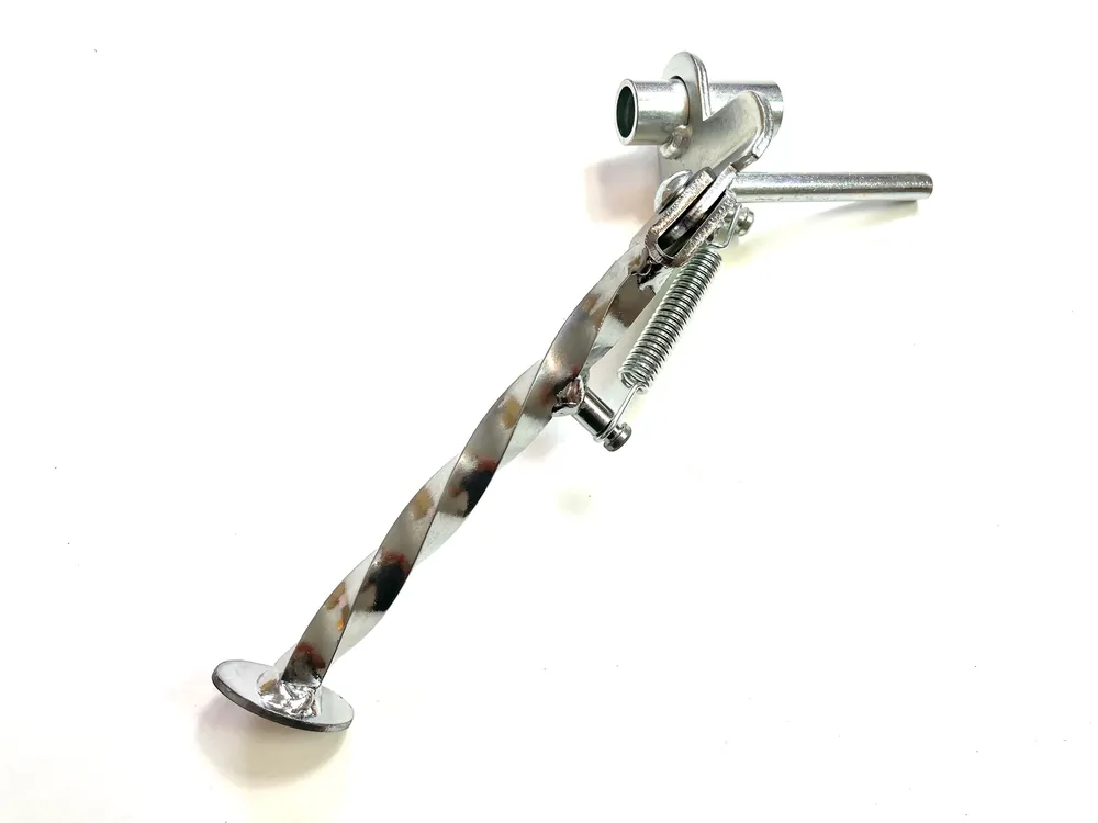 Seitenständer chrom gebogen 70er Jahre Style für Piaggio Ciao Schnäppchen