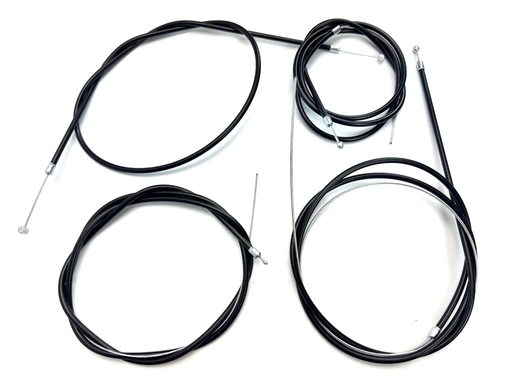 Piaggio Vespa Si Zugsatz 4 x Bowdenzüge Set Gaszug Bremszug Starterzug RMS Sonderangebot