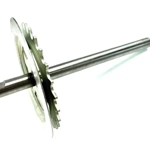 Kostenloser Versand Tretwelle Tretkurbel mit Kettenrad 28Z Piaggio Ciao PX Si Tretkurbelachse Vespa