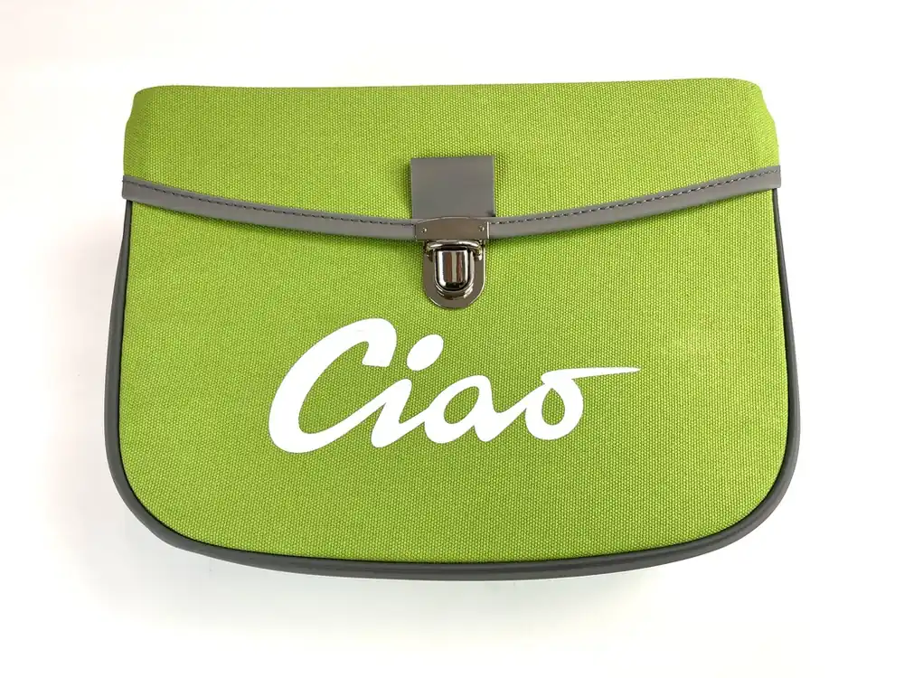 Satteltasche grün für Piaggio Vespa Ciao Tasche Packtasche Sale