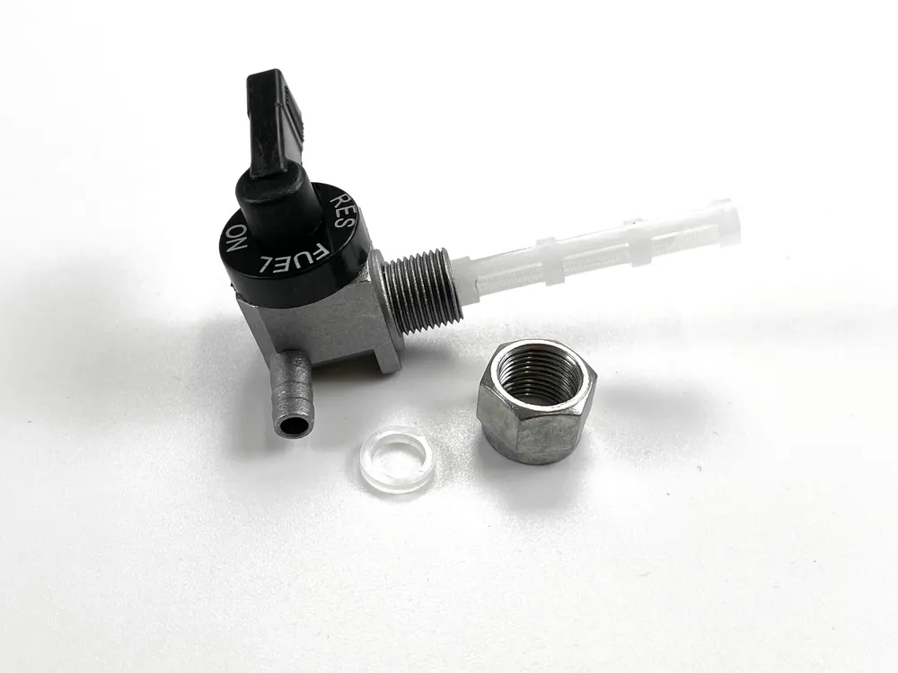 Benzinhahn Vespa Bravo / Super Bravo 12x1 mm / 6 mm Piaggio Neu