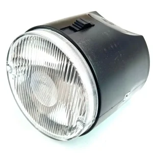 Neu Scheinwerfer schwarz komplett für Piaggio Vespa Si Mofa Moped