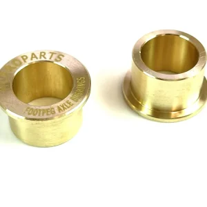 Heißes Angebot Set 2 x Buchse Tretlager messing CNC Piaggio Ciao Tretkurbelachse Tretlager