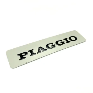 Mega-Angebot Aufkleber Piaggio Emblem in grau schwarz