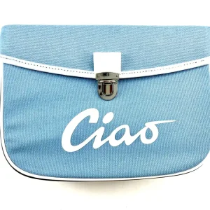 Bestseller Satteltasche blau für Piaggio Vespa Ciao Tasche Packtasche