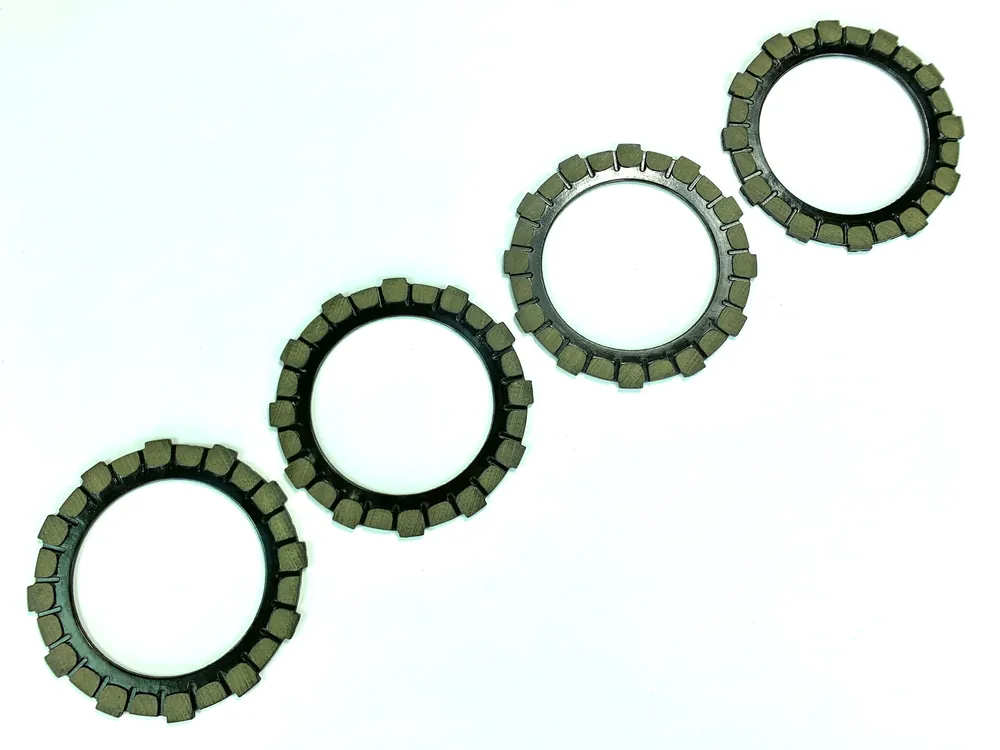 Sichere Zahlung 4 x Simson Kupplungsbeläge Reibscheiben Lamellen