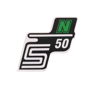 Top-Angebot Seitendeckel Aufkleber Simson S50 N grün