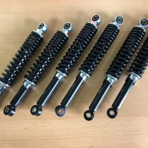 Simon DUO MEGA Tieferlegung SET 6 Stossdämpfer schwarz 240mm + 260mm Zertifiziert