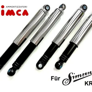 Simson KR51 Tieferlegung 4 Stoßdämpfer schwarz 260mm 290mm Federbeine Schwalbe Top-Preis