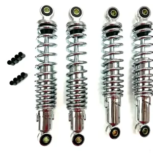 Top-Preis Simson KR51 Tieferlegung stabile Stoßdämpfer 260 / 280 chrom für Schwalbe