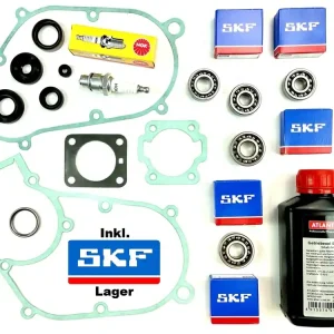 SKF Motordichtsatz NSU Quickly 2 Gang Motor Lager Wellendichtringe Dichtung Mega-Angebot