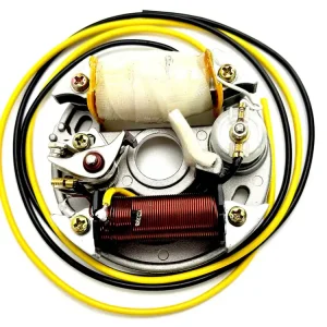 Billig NSU Quickly Zündung 85mm Lichtmaschine Zündanlage einbaufertig Grundplatte NEU