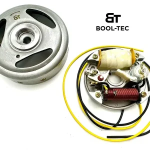 Bestpreis NSU Quickly Komplett Zündung 85mm Lichtmaschine Polrad Zündanlage einbaufertig