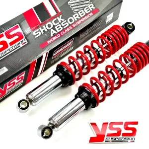 YSS Federbeine rot 360mm einstellbare Stoßdämpfer für Simson Mokick S50 51 Direktkauf