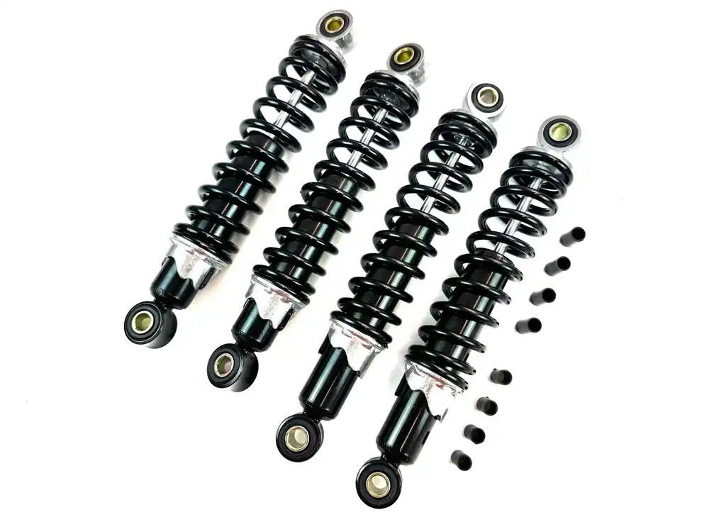 Heißes Angebot Simson KR51 Tieferlegung stabile Stoßdämpfer 240 / 260 schwarz für Schwalbe