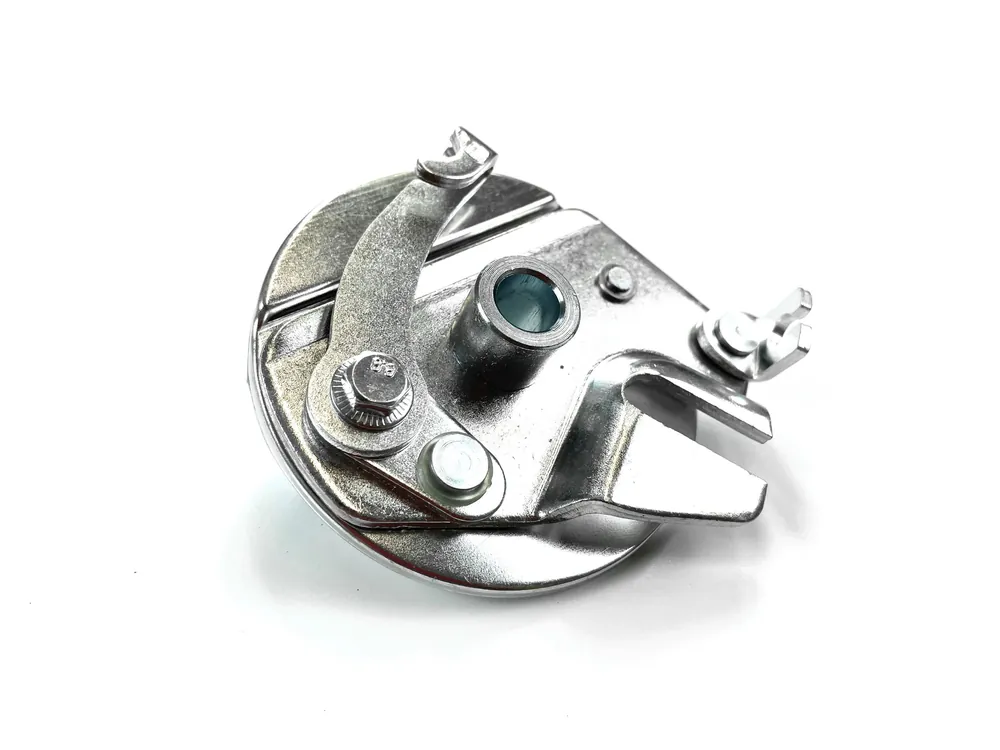 Bremsschild / Bremsankerplatte vorn 80mm Leleu MCB Crescent Monark Mini Geprüft