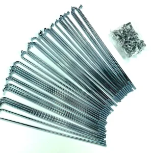 Wochenendangebot Speichen Satz Victoria 2,9 x 211,5mm / 36 Stück inkl. Nippel B90H Nabe