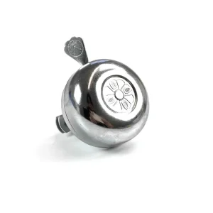 Begrenztes Angebot Klingel / Schelle chrom - mit Blumen Lilie Blüten