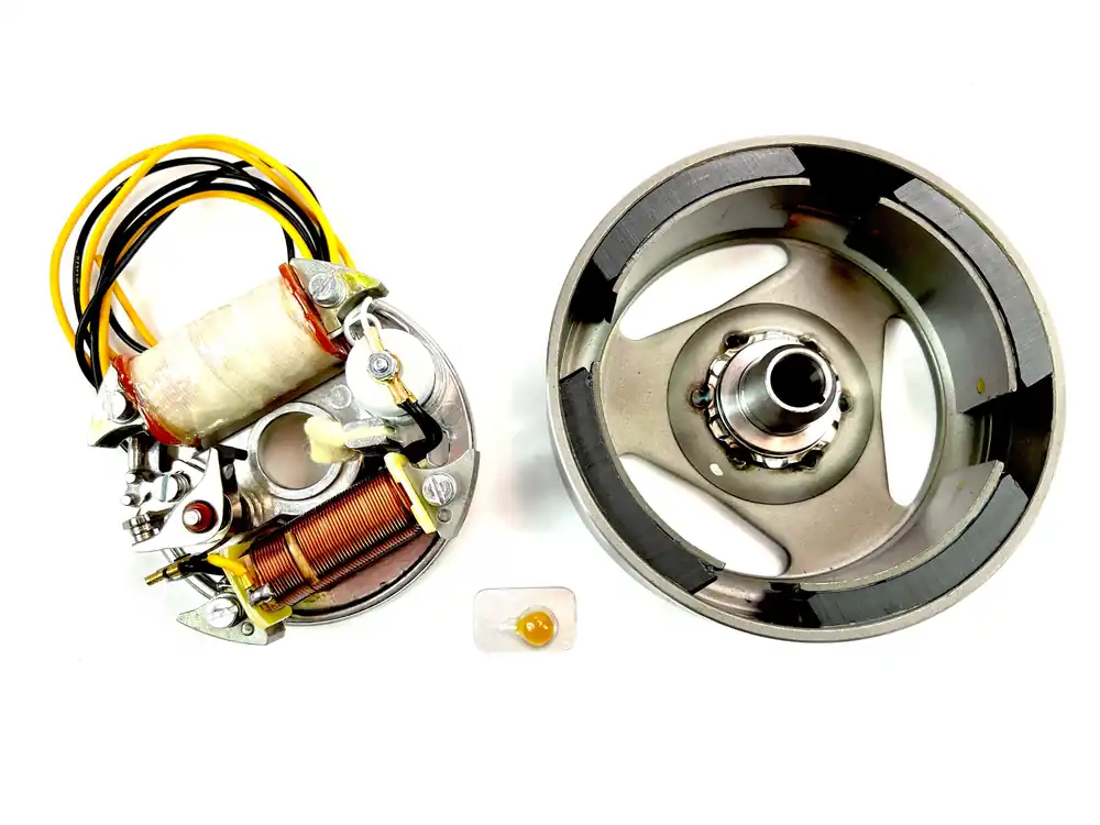 Heißes Angebot REX RMW Moped Zündung Lichtmaschine Polrad Schwungrad Magnetzündung FM 50 + 504