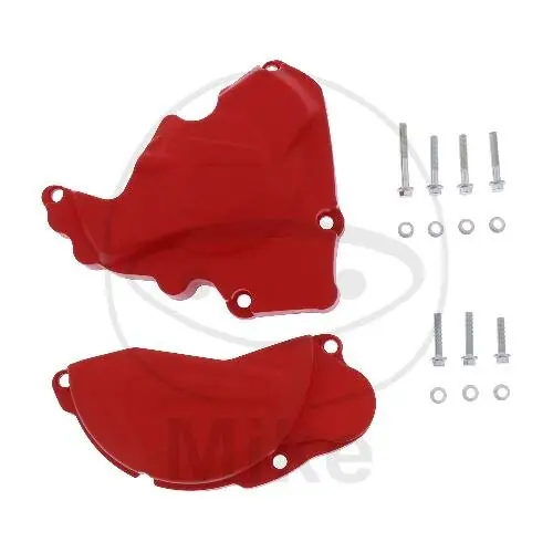 Markenware Embrayage Couvercle d'allumage Kit de protection rouge pour Honda CRF 250 R # 13-17