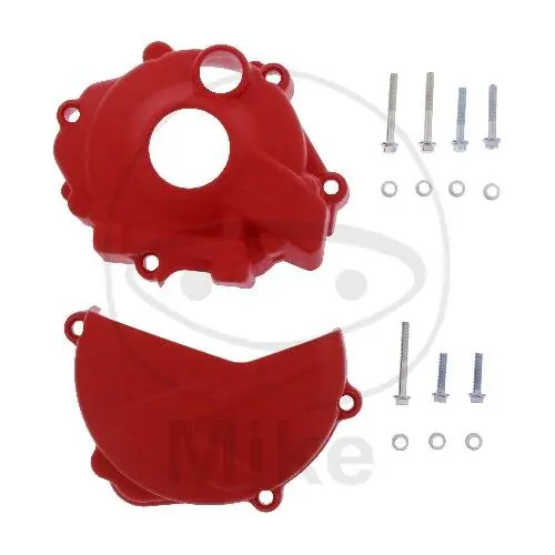 Embrayage Couvercle d'allumage Kit de protection rouge pour Honda CRF 250 R # 18-21 Geprüft