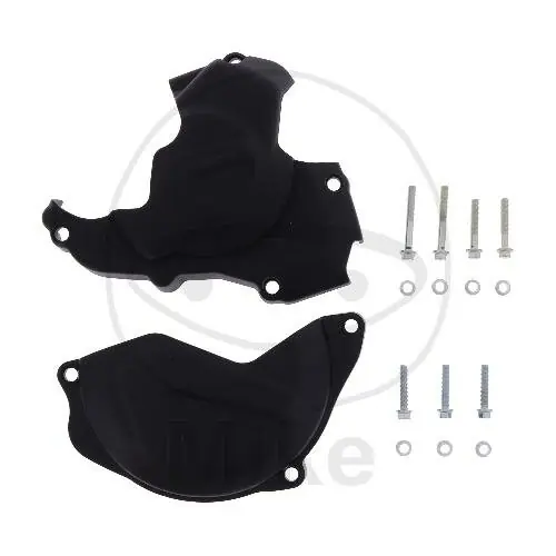 Juego de protección de la tapa de encendido del embrague Negro para Honda CRF 450 R # 10-16 Top-Seller