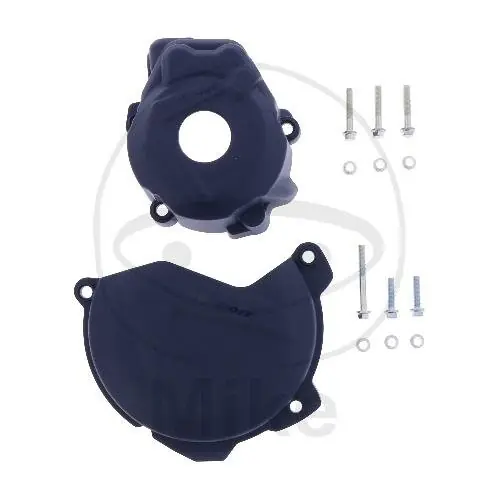 Kostenloser Versand Set di protezione del coperchio della frizione blu per Husqvarna FC 250 KTM SX-F 250 350