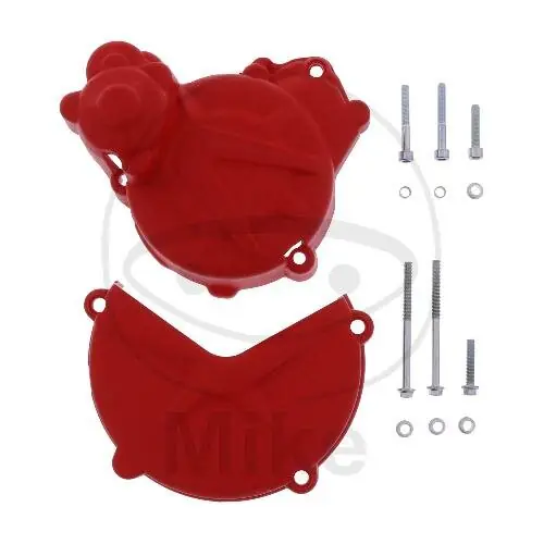 Must-Have Clutch ignition cover protection set red for Gas Gas EC 250 300