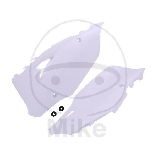 Side panel set white for Kawasaki KX 125 250 # 2003-2008 Direkt Vom Hersteller