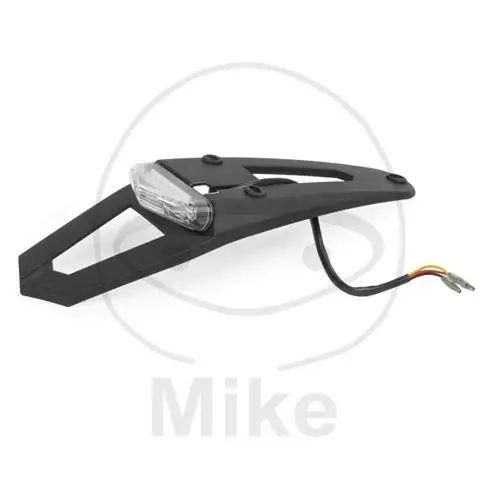 Nur Heute Mudguard extension LED universal rear black