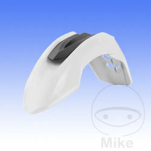 Mudguard front universal white SM-Line Letzte Chance