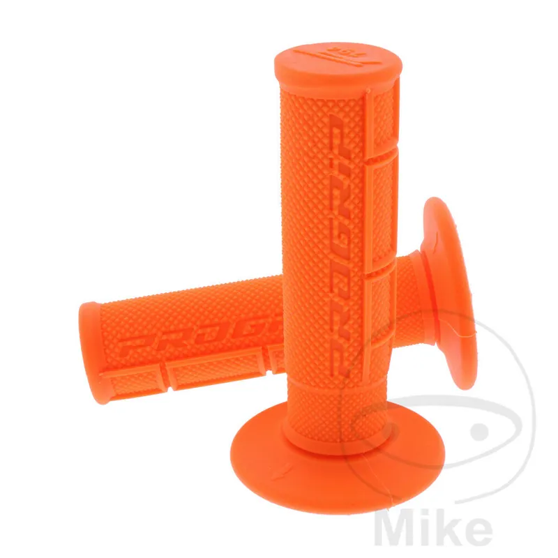 Bestpreis Juego de Gomas para Puños PROGRIP 794 Single Density MX Grip naranja neón 22 mm